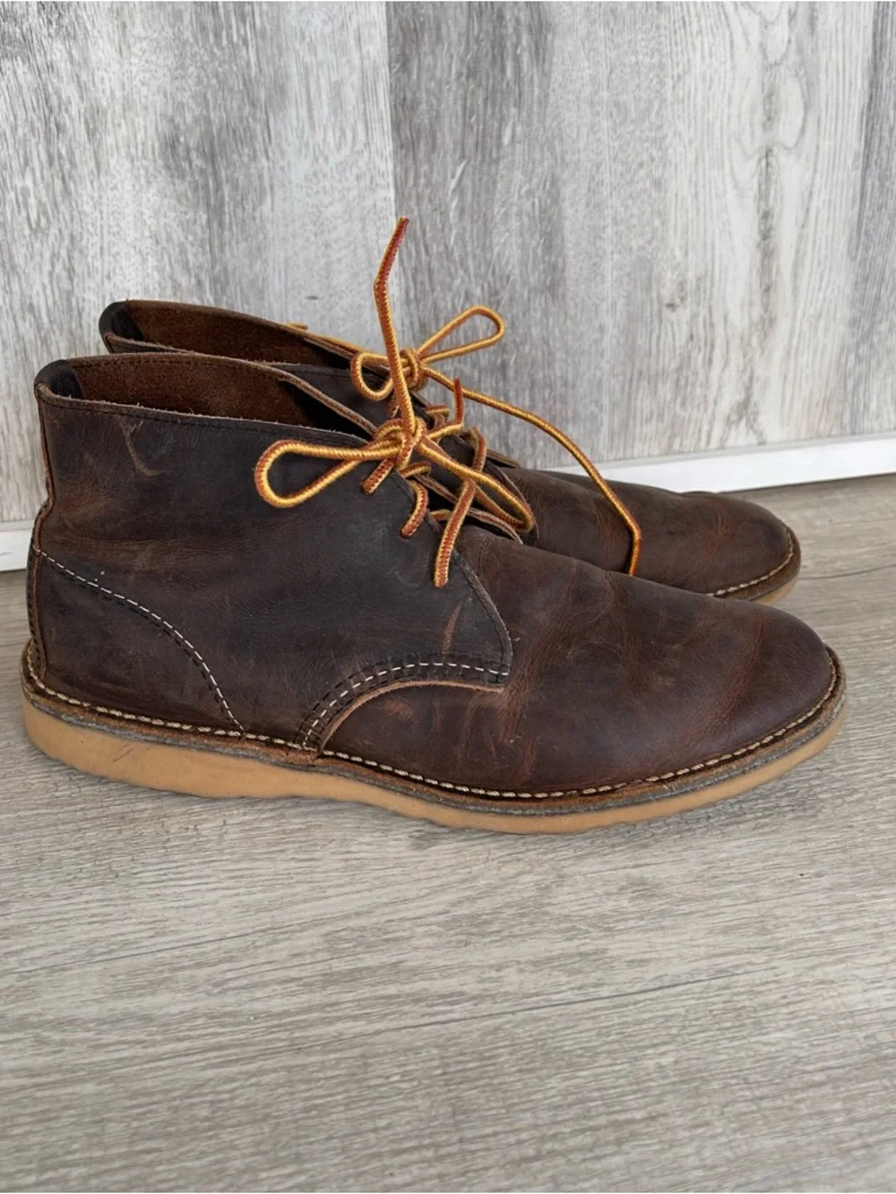 Red Wing Heritage Weekender Chukka Boots Men’s 7 D  Brown Leather USA